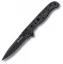 CRKT M16 3.1" Pocket Knife (Plain Edge, Black Stainless Handle)