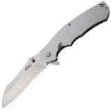 CRKT RASP, 3.67" AUS8 Blade, Stainless Steel Handle - 2081