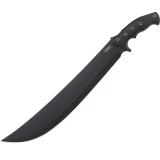 CRKT ChancelnHell Machete 16.00 in Black Plain Rubber Handle