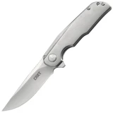 CRKT Remedy, 3.57" Blade, Stainless Steel Handle - 3720