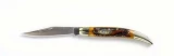 CRKT Pocket Classic-Texas Toothpick-Burnt Amber Jig Bone Scales