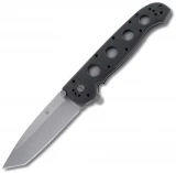 CRKT M16-04Z 3.9" Pocket Knife (Plain Edge, Black Zytel Handle)