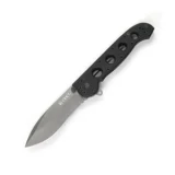 Columbia River M21 Carson Folder Knife with Black G10 Handle, Plain