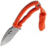 Columbia River (CRKT) Ritter RSK MK6 Fixed Blade Survival Knife, Orange Paracord Wrap Handle, Sheath