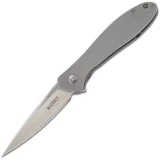 Columbia River (CRKT) Onion Eros, 2.84 in., Stainless Handle, Plain