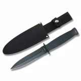 Master Cutlery Double Edge Dagger With Black Rubber Handle
