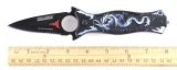 Tac-Force Blue Dragon Dagger Assisted Opening Knife