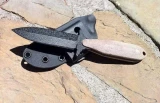 ShadowTech Knives 8" Dagger Blk Bld Pln Natural Micarta