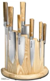 Boker Knife Block Ash Wood/Olive Finish