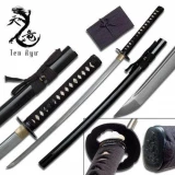 Ten Ryu - Sharp Damascus Steel Katana Sword
