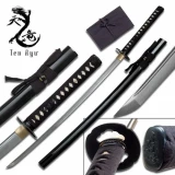 Ten Ryu - Sharp Damascus Steel Katana Sword, Tr-018BK