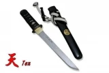 Kanetsune Ten KB-122 Fixed Blade Knife with Sheath