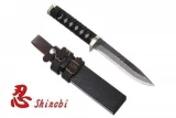 Kanetsune Shinobi KB209 Oak/Shark Skin Knife with Wooden Sheath