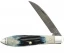 Case Cutlery Mediterranean Blue Damascus Teardrop Folding Knife, 10831