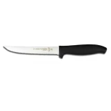 Dexter-Russell 6in Scalloped Utility Knife with Black Hndl 24213B