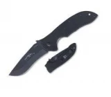 Emerson Knives Super Commander Black Plain Edge G10 Single Blade Pocke