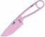 ESEE Izula, Pink 2.63" 1095 Steel Blade, Molded Sheath (Knife and Shea