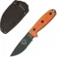 ESEE Knives ESEE-3SM-OD OD Green Combo Edge Fixed Blade Knife w/ Orange G10 Handle & Black Sheath