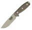 ESEE Knives ESEE-4P-MB-DT Fixed Blade Knife (4.5" Tan Plain) w/ Black