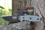 ESEE Knives ESEE-3PM Modified Fixed Blade Knife (3.88" Black) w/Sheath