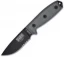 ESEE Knives ESEE-3S-KO Fixed Blade Knife (3.88" Black Serrated)