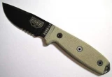 RAT Cutlery RC-3MIL Serrated Edge w Black Blade