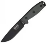 ESEE Knives ESEE-4P-KO Fixed Blade Knife (4.5" Black Plain)