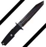 Extrema Ratio Fulcrum Testudo Fixed Blade Knife Black