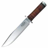 Fallkniven Knives NL2 Odin Fixed Blade Knife, Leather Sheath