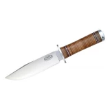 Fallkniven Knives NL3L Northern Light Njord Fixed Blade Knife, leather Sheath