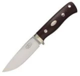 Fallkniven Knives Survival Knife, Maroon Micarta Handle, Leather Sheat