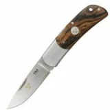 Fallkniven Knives Tre Kronor Folder Tiger Wood TK3TW