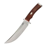 Fallkniven Knives V1 Volcano Fixed Blade Knife, Leather Sheath