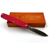 Fallkniven Knives LTC Red handle Pen Knife w/Wood Gift Box, LTCRD