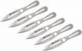 Smith & Wesson 6-Piece 8" Throwing Knife Set, Silver - SWTK8CP