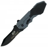 Engraved Smith & Wesson SWMP4LBS Tactical Police Assisted Opening Knife 2nd Generation M.A.G.I.C.