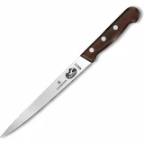 Victorinox 7" Straight Fillet Knife w/ Flexible Blade, Rosewood Handle