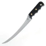 Knives of Alaska Coho Fillet Knife with Black Suregrip Handle and Nylo