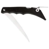 Kershaw Knives Folding Fillet Knife with Black Co-Polymer Handle, Clam