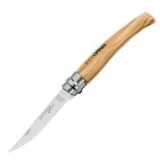 Boker USA Opinel Slim Line Knife with Olive Wood Handle