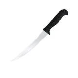 Kershaw Knives Black Injection-Molded Handle, Plain Edge Fillet Knife
