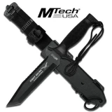 MTech First Recon Tactical Survival Knife With Custom Sheath