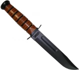 Ka-bar Knives USMC Tactical Knife, 7 in., Plain, Nylon Sheath