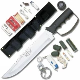 United Cutlery Bushmaster Survival Knife with Knuckle Guard