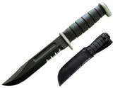 KA-BAR D2 Extreme Fighting/Utility Knife, 7" Blade, Kraton G Handle -