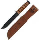 Ka-bar Knives US Navy Tactical/Utility Fixed Blade Knife w/ Sheath