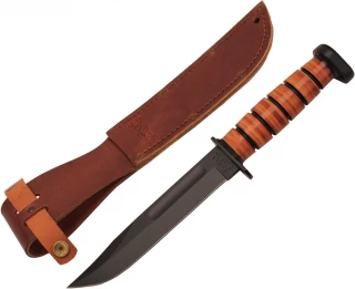 Ka-Bar Dog's Head Utility Knife w/Sheath