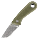 Gerber Vertebrae, 2.4" Blade, Flat Sage Rubber Handle - 30-001500