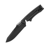 Kershaw Knives Whiplash, Black FRN Handle, Black Plain Edge, Fixed Bla