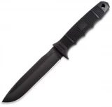 SOG Knives Force Black TiNi Clip Point Straight Fixed Blade Knife